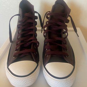 Converse, Vegan Leather , Purple - US Women Size 9/ Men Size 7 Unisex